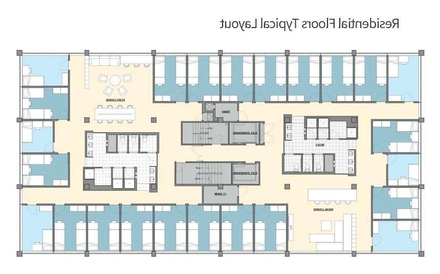 Kacek Hall Dorm Room Floor Plan 860x573